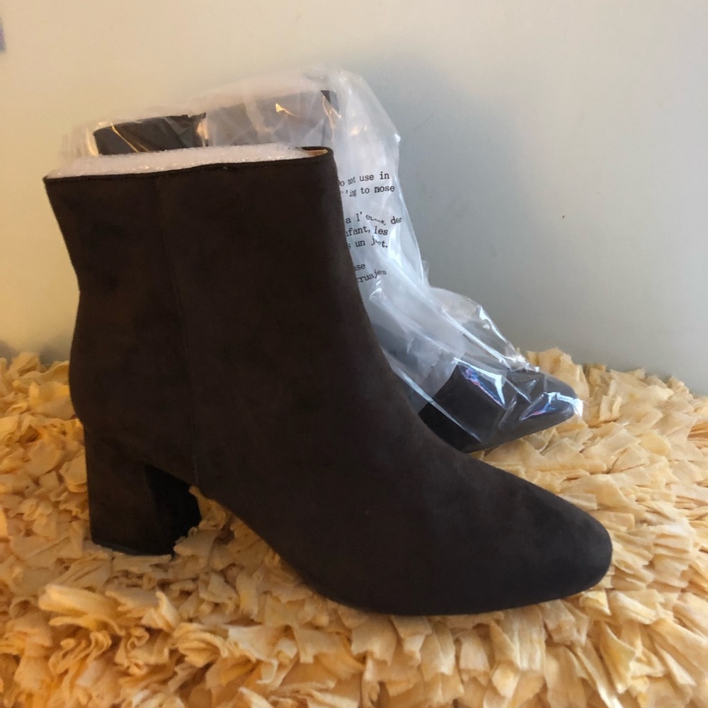 Brown Suede Boots